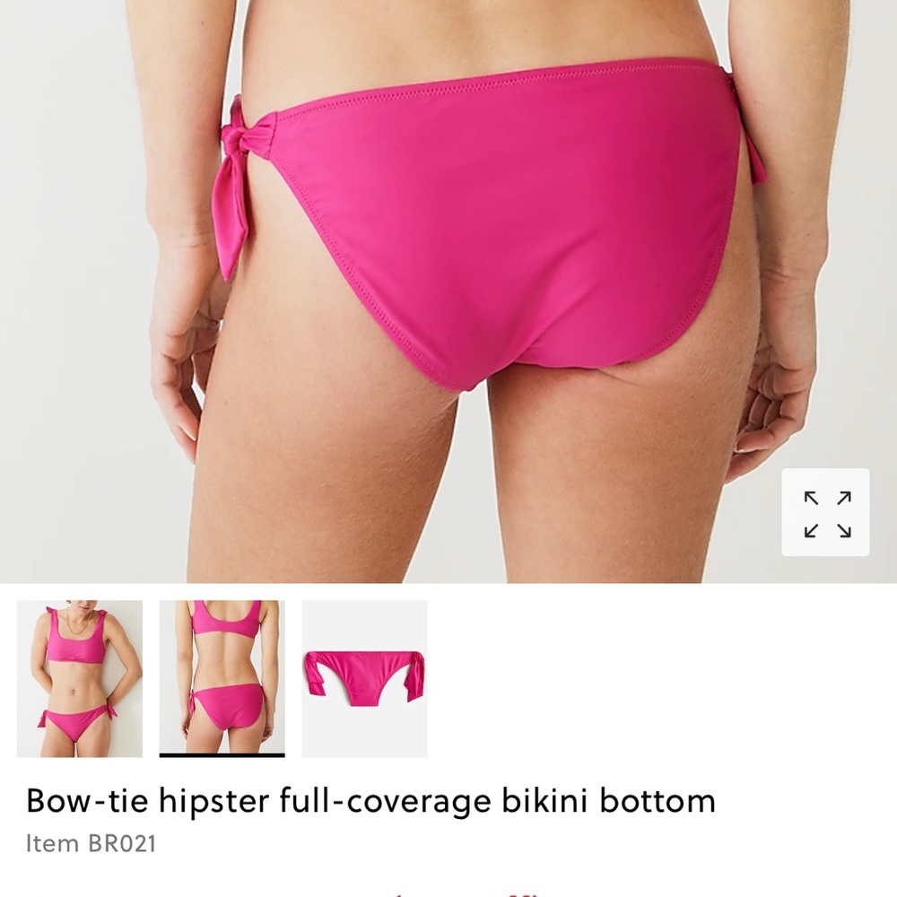 NEW! Side tie bikini bottom - Picture 3 of 5